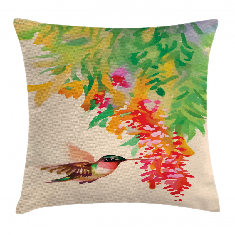 Colibri Exotic Tree Pillow Cover