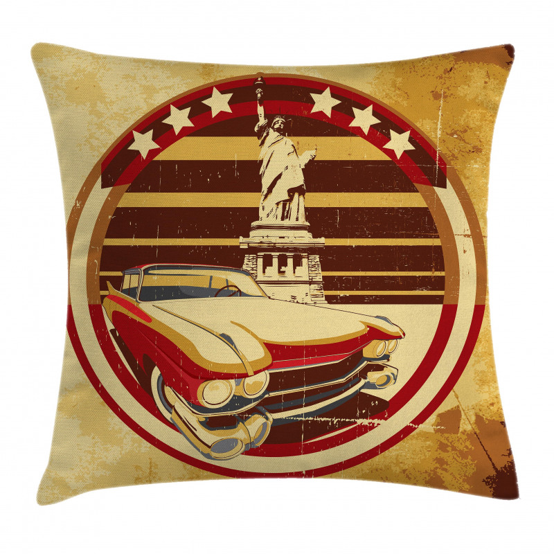 American Pillow Cover