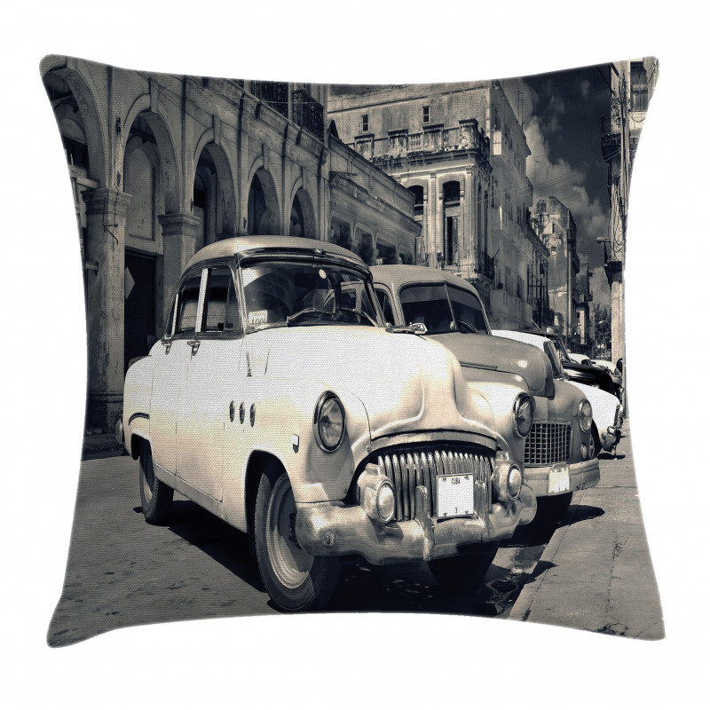 American Cars Havana Pillow Cover