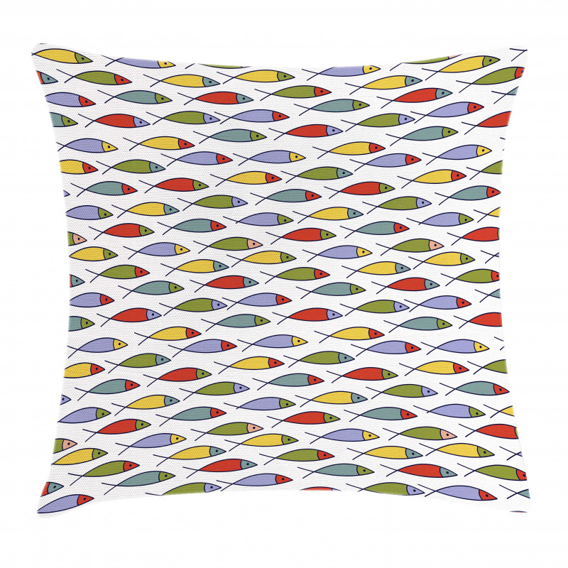 Fish Kids Animals Pillow Cover