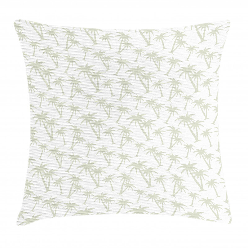 Tropic Coconut Palms Pillow Cover
