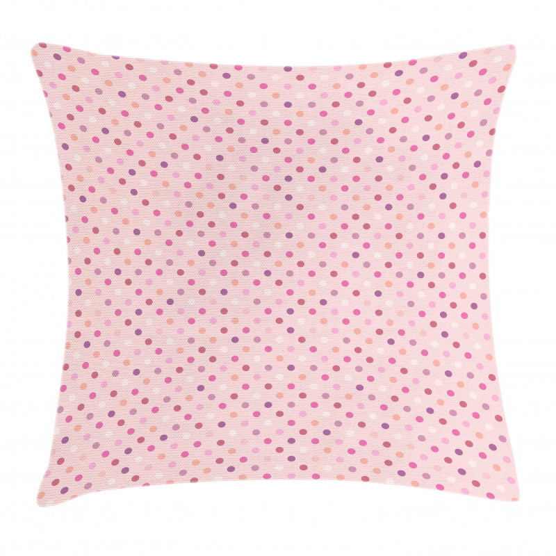 Romantic Polka Dots Pillow Cover