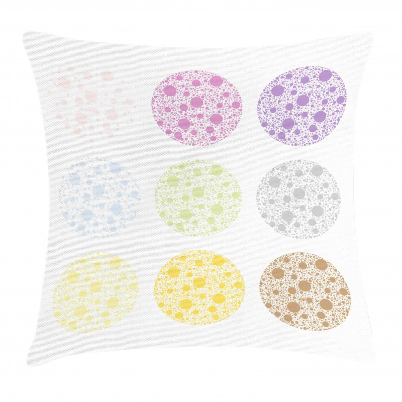 Polka Dots and Rounds Pillow Cover