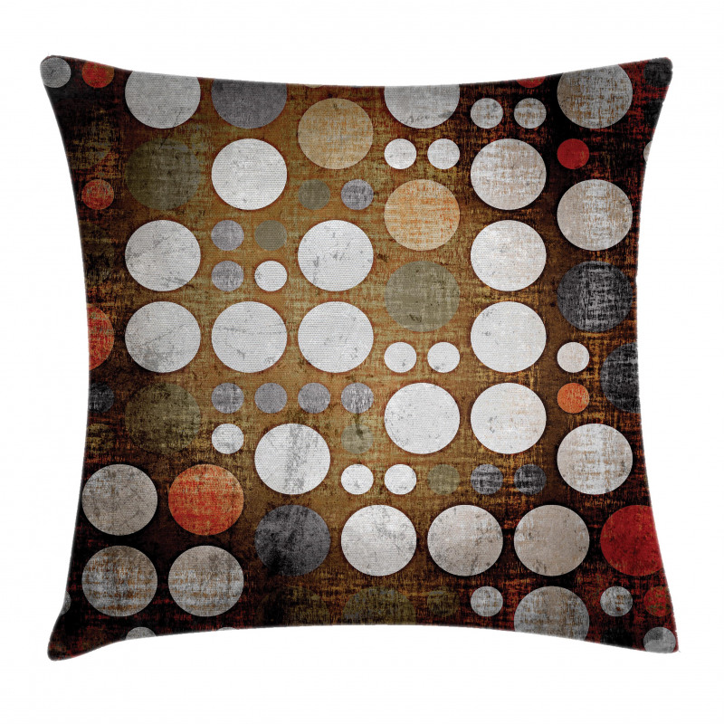 Grunge Murk Elements Pillow Cover