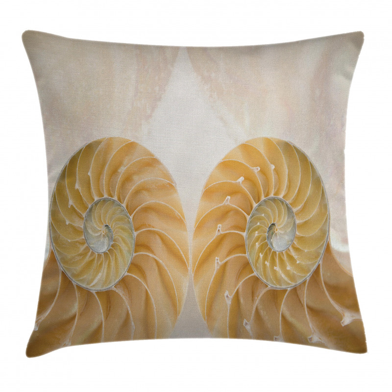 Symmetrical Seashells Pillow Cover