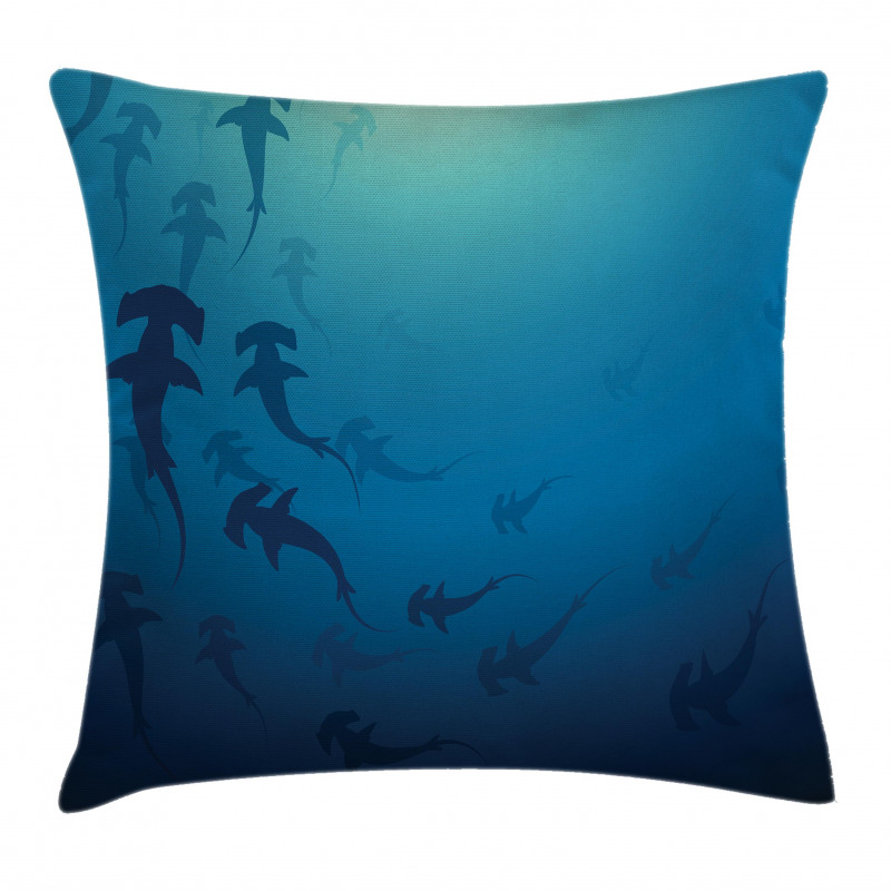 Hammerhead Shark Pillow Cover