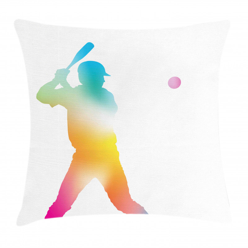 Hitter Swinging Arms Pillow Cover