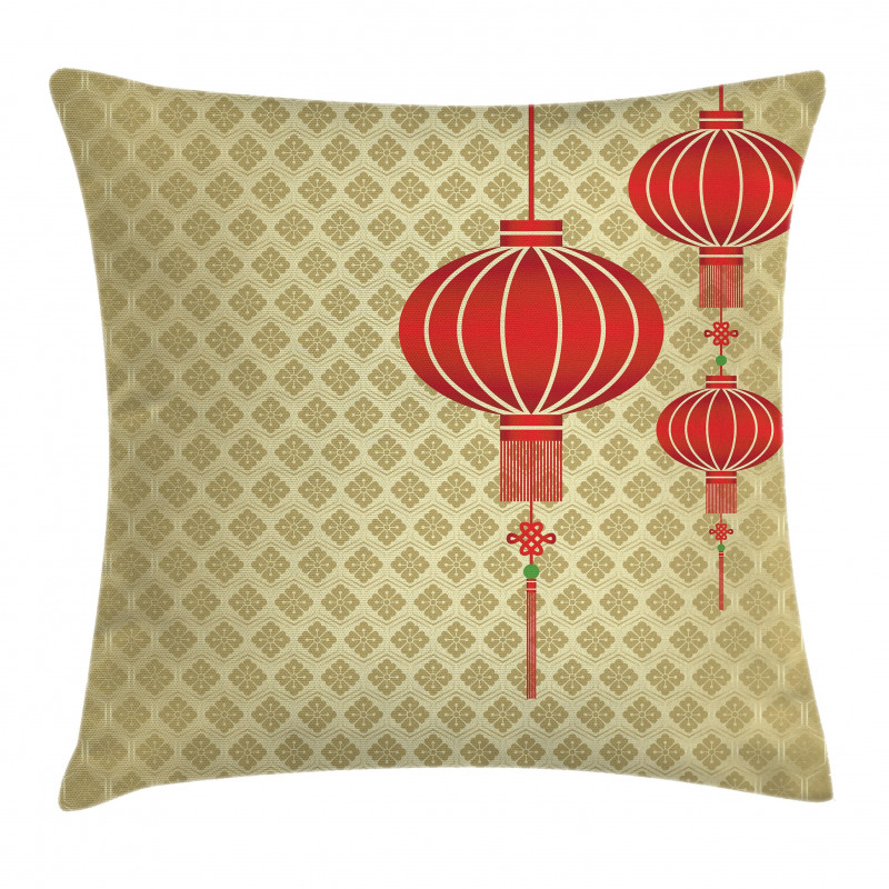 Chinese Baroque Pattern Pillow Cover