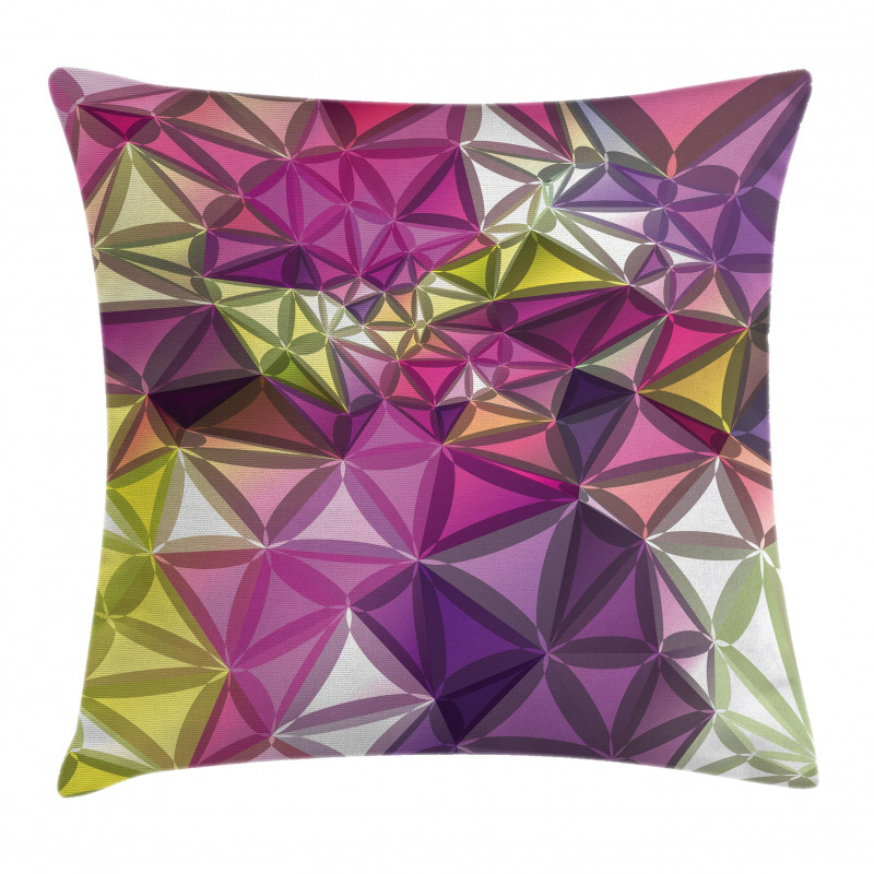 Geometrical Diamond Pillow Cover
