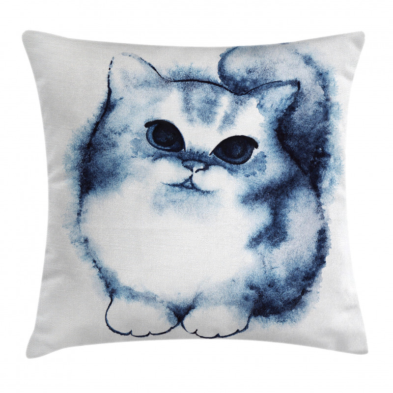 Cat Kitty Kids Design Pillow Cover