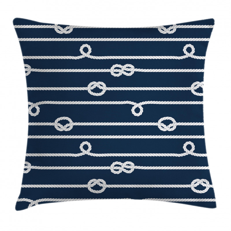Sailor Knots Marine Pillow Cover