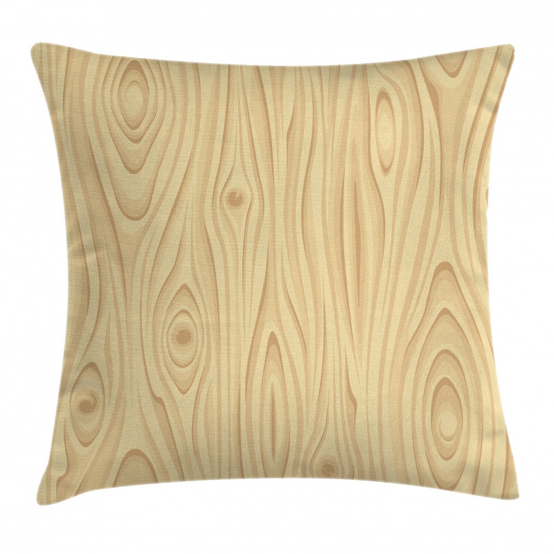 Wooden Texture Organic Pillow Cover