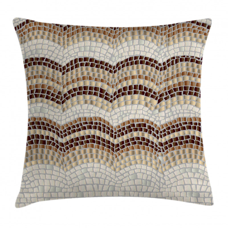 Antique Mosaic Effect Pillow Cover