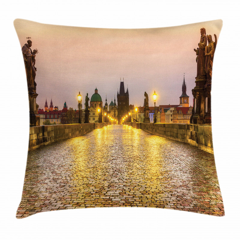 Old Town in Prague Pillow Cover