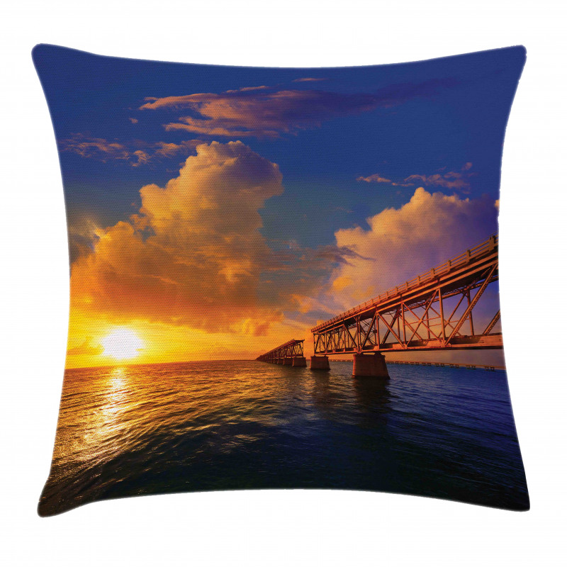 Romantic Scenery Ocean Pillow Cover