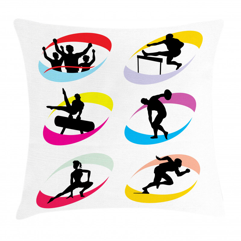Sport Games Jogging Pillow Cover