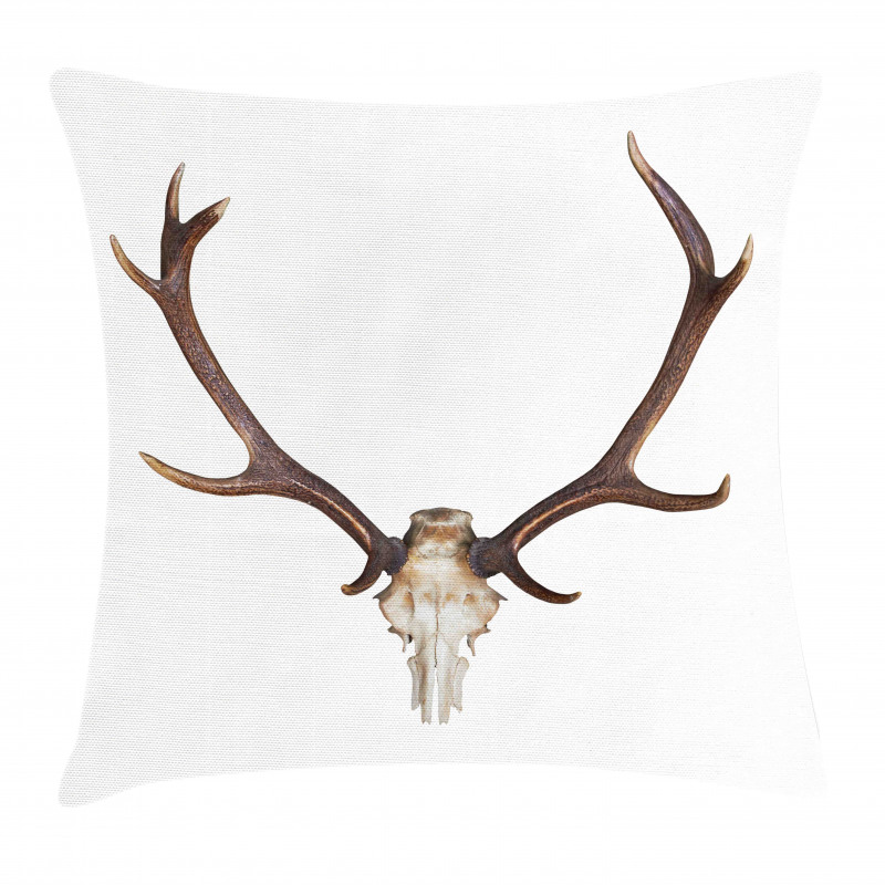 Antlers Skeleton Hunter Pillow Cover