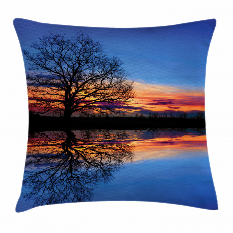 Nature Twilight Pillow Cover