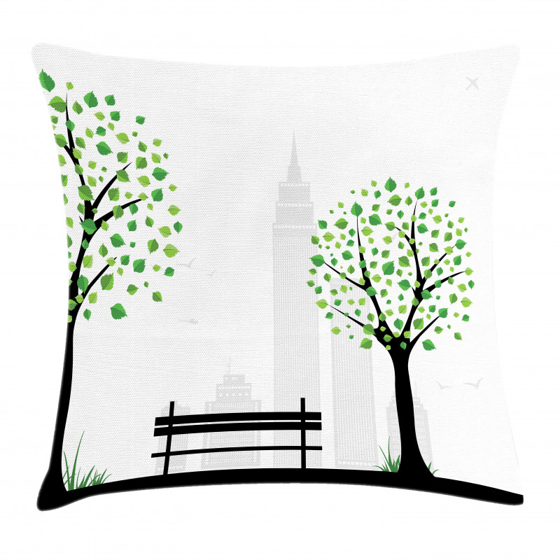 Urban and Rural Harmony Pillow Cover