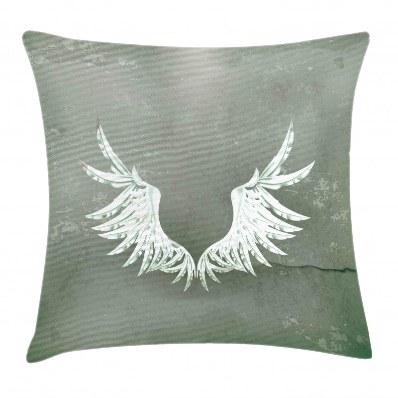 Coat of Arms Wings Pillow Cover