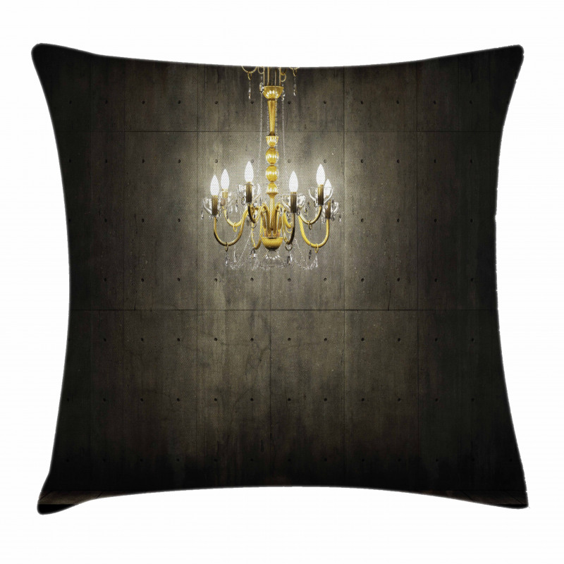 Classic Dark Chandelier Pillow Cover