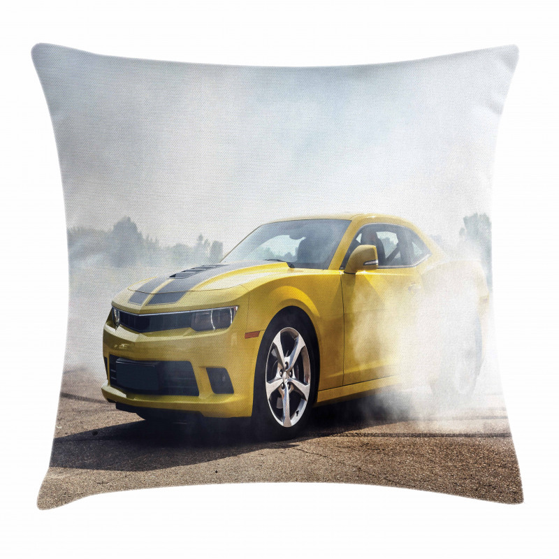 Racing Sports Drifting Men Pillow Cover