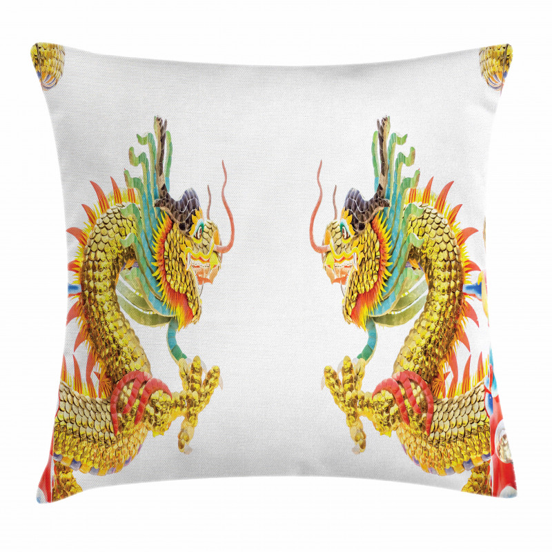 Dragon Oriental Culture Pillow Cover
