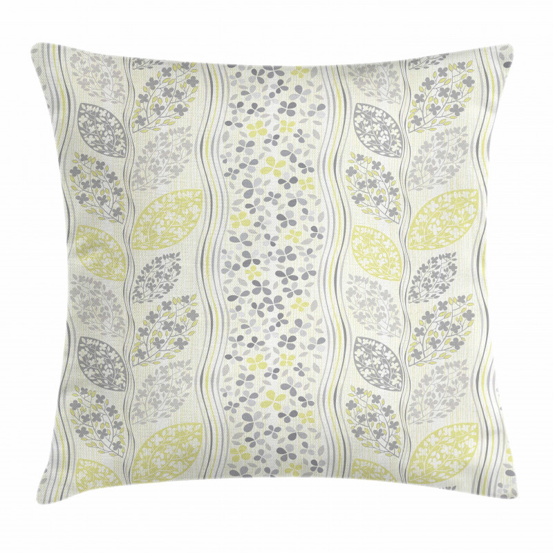 Leaves Branchs Vintage Pillow Cover