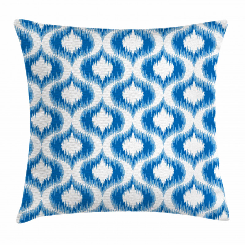 Blurry Damask Motifs Pillow Cover