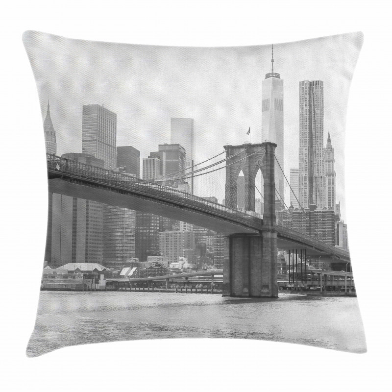Brooklyn Bridge USA Pillow Cover