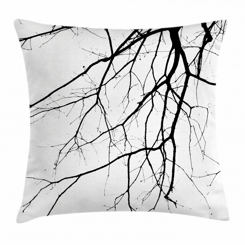 Leafless Tree Pillow Cover
