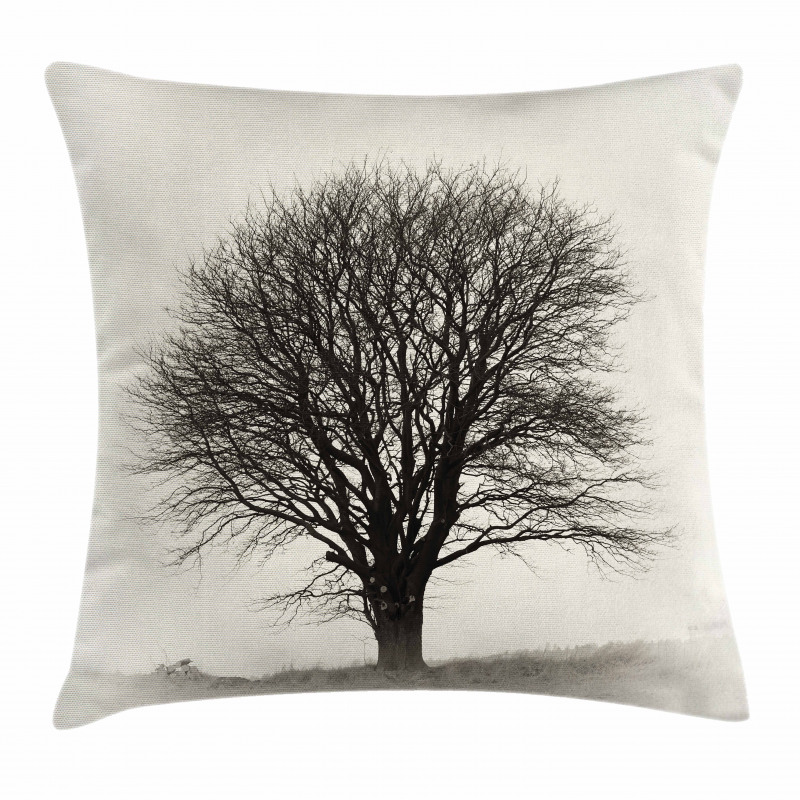 Branch Tree Field Pillow Cover