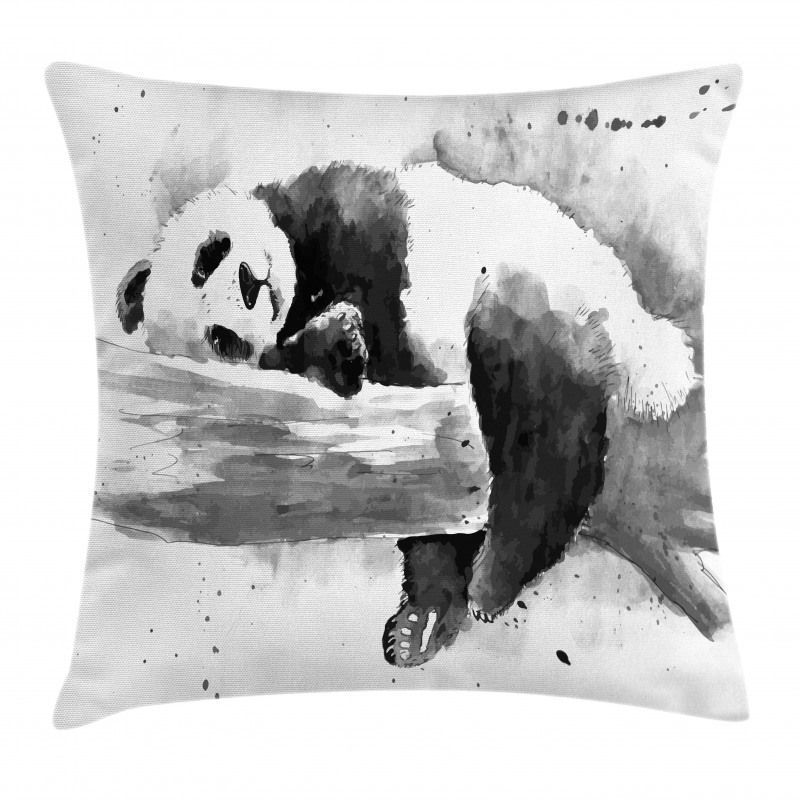 Sleeping Panda Pillow Cover