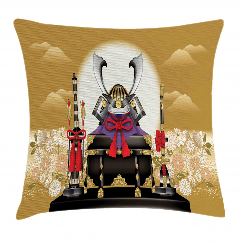 Archer Cemetery Flower Pillow Cover