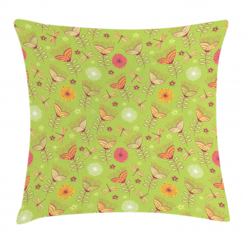 Bluebell Flowers Pillow Cover