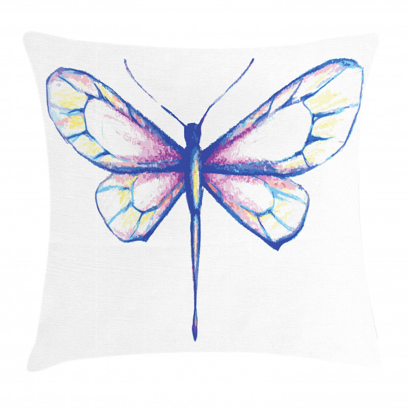 Butterfly Design Art Pillow Cover