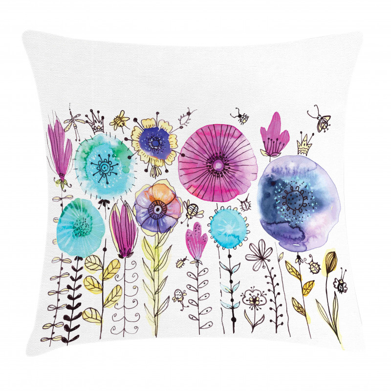 Hello Summer Concept Pillow Cover