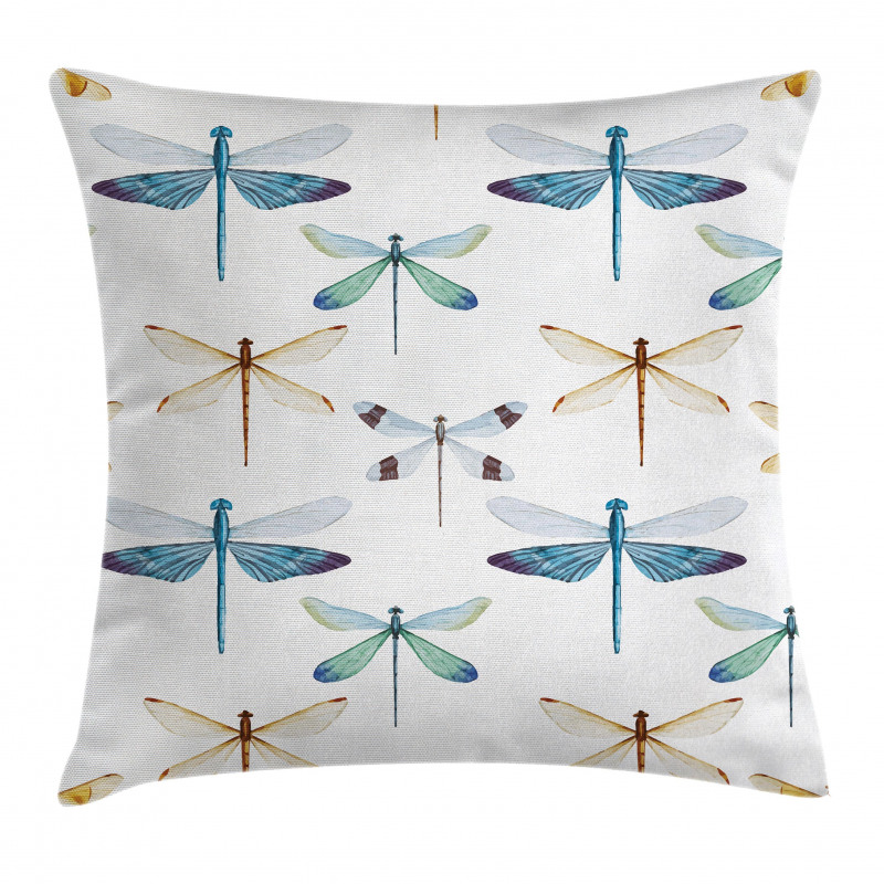 Regular Lines Insects Pillow Cover