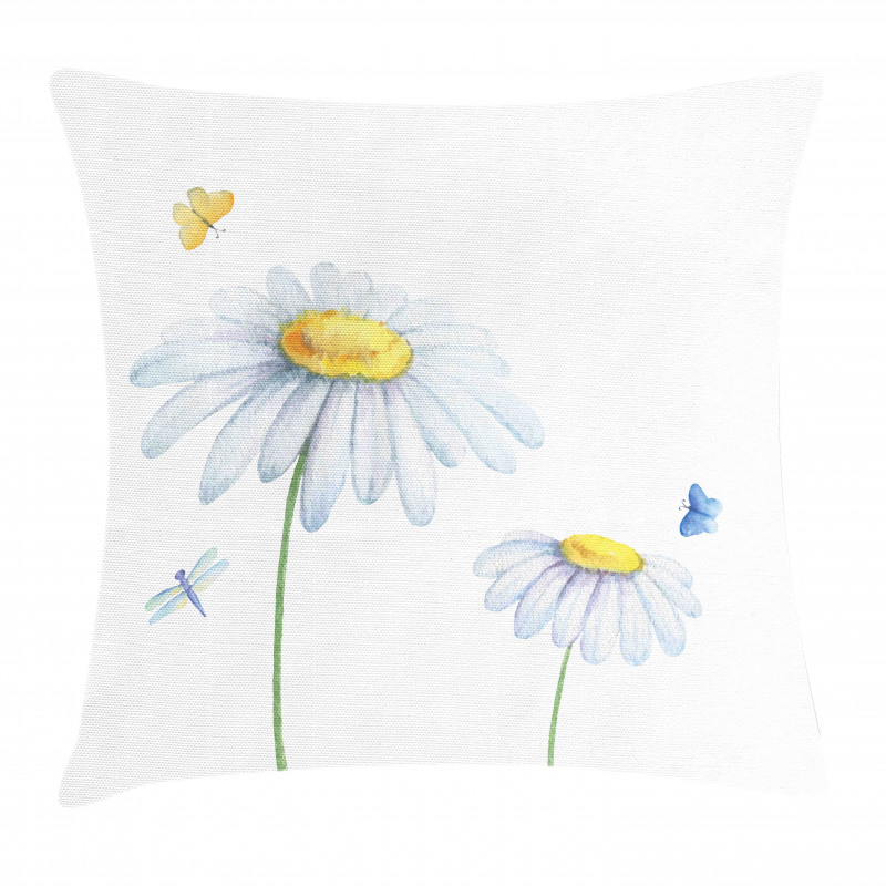 Chamomile Soft Nature Pillow Cover