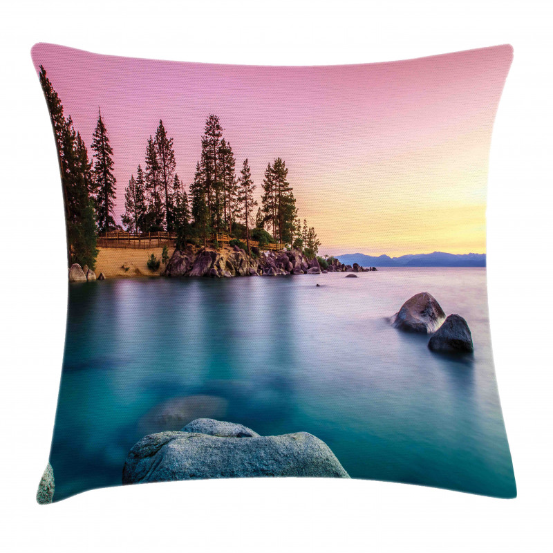 Tranquil Serene View Pillow Cover