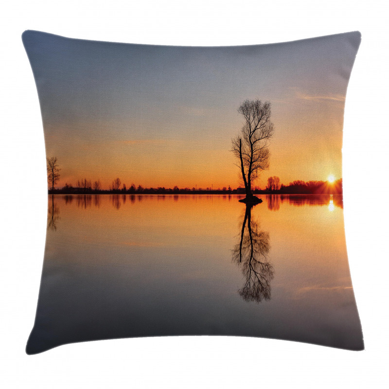 Sunset on Lake Tahoe Pillow Cover