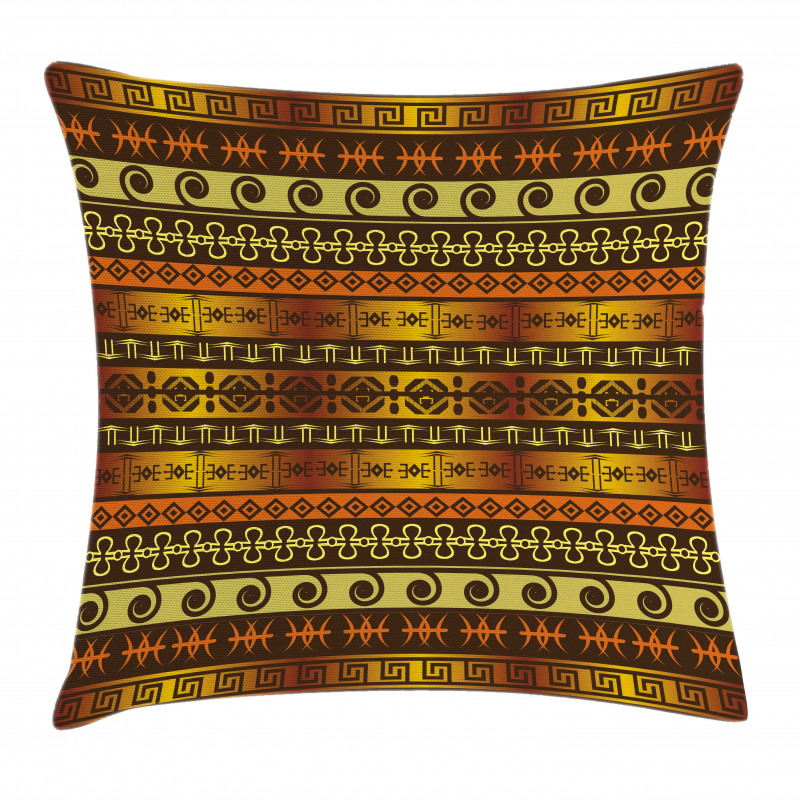 Geometric Indigenous Art Pillow Cover