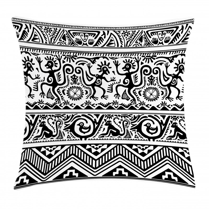 Cave Drawings Pillow Cover
