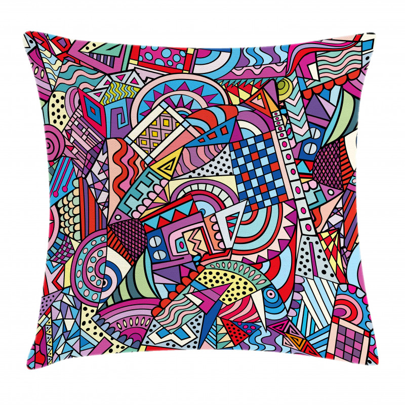 Funky Modern Pillow Cover