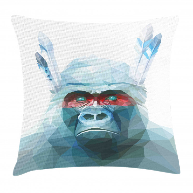 Wild Monkey Pillow Cover