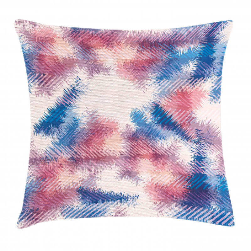 Boho Dye Feathers Pillow Cover