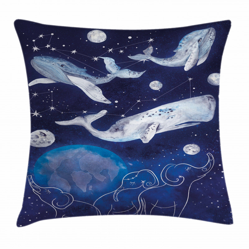 Space Universe Planet Pillow Cover