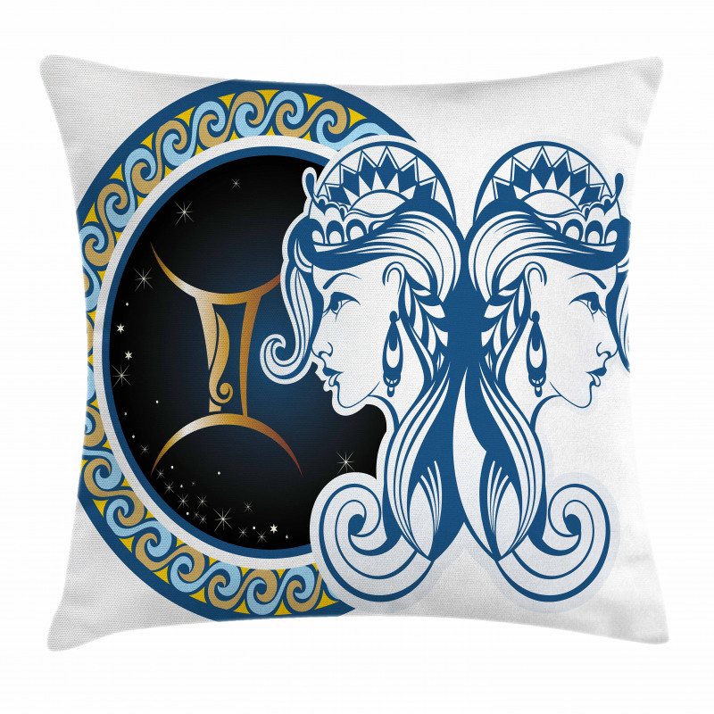 Astrology Gemini Pillow Cover