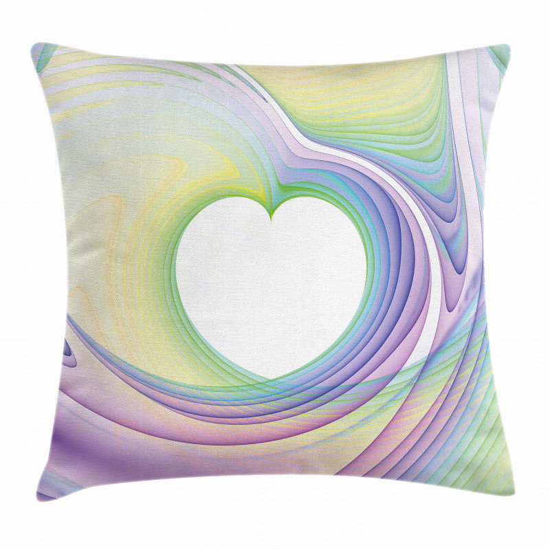 Heart Colorful Pillow Cover