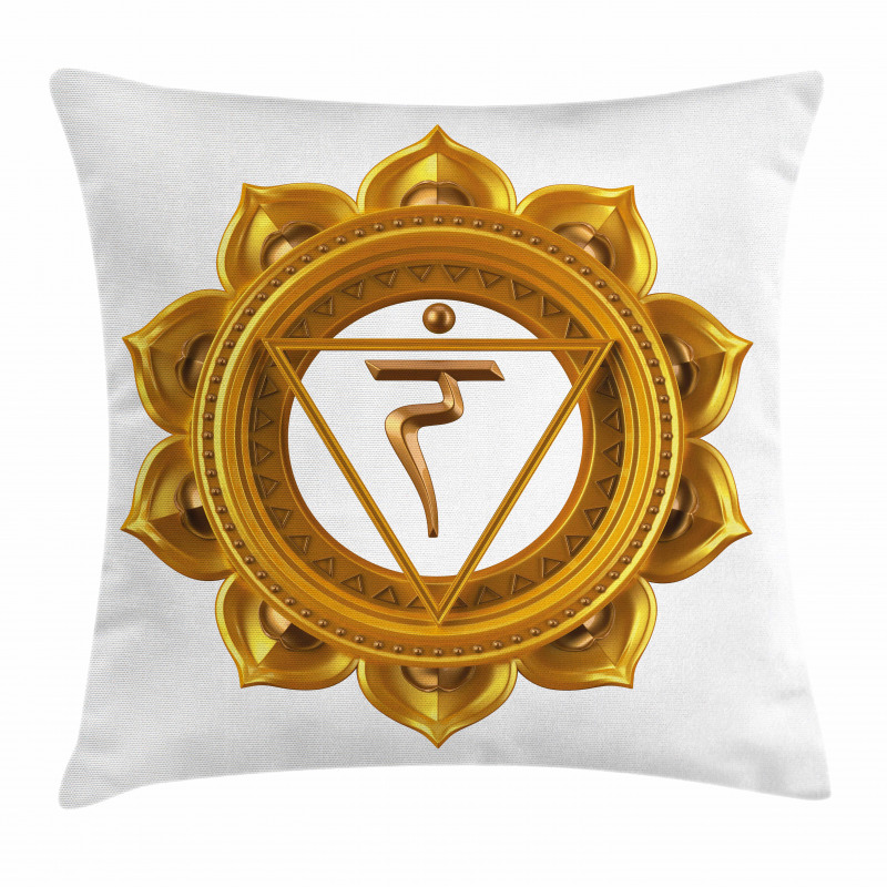 Eastern Chakra Pillow Cover
